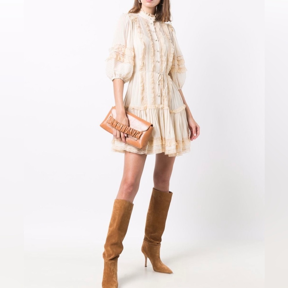 Zimmermann Pleated Mini Dress AU1